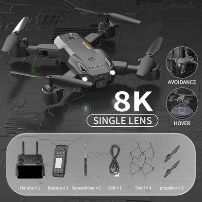 New Q6 5G WIFI 8k Drone HD Dual Camera FPV RC Drone