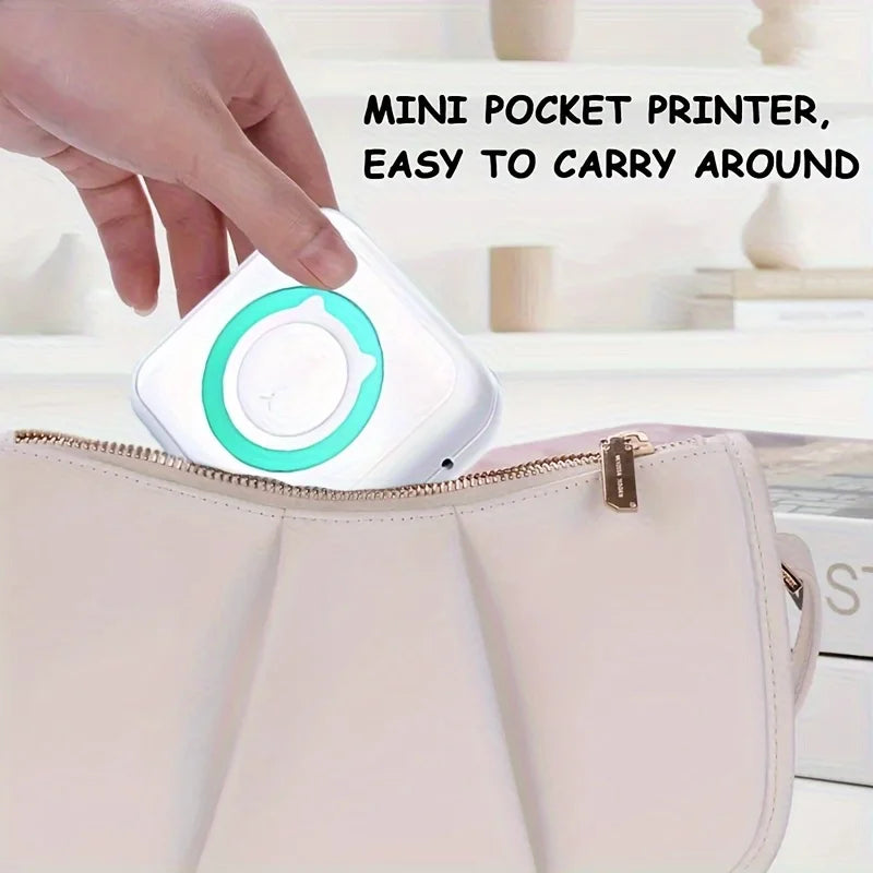 Portable Mini Label Printer for Home Office