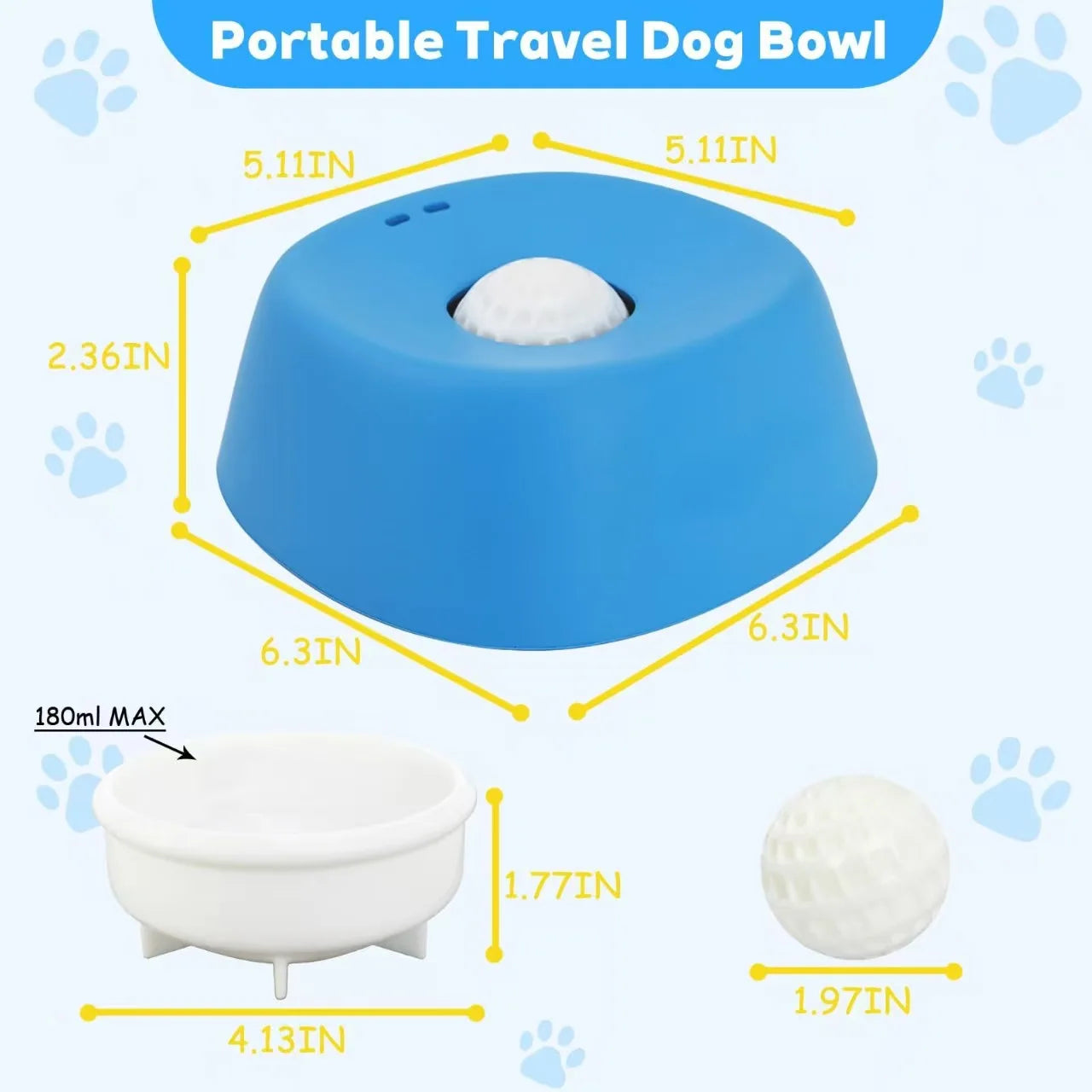 Slow Feeder Dog Bowls for Liquid Treat Bone Broth