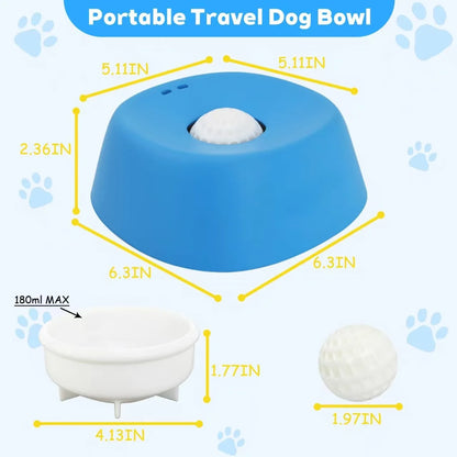 Slow Feeder Dog Bowls for Liquid Treat Bone Broth