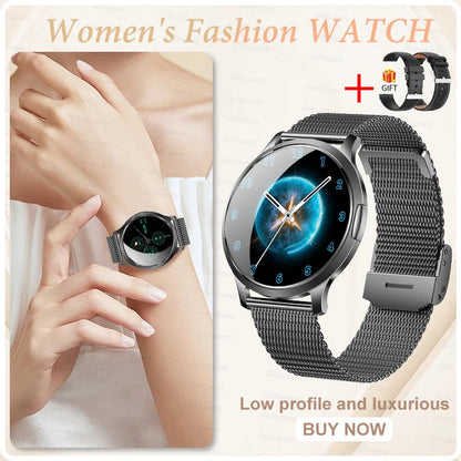 New Smart Watch For Women Gift 1.32 Inch Full Touch Screen