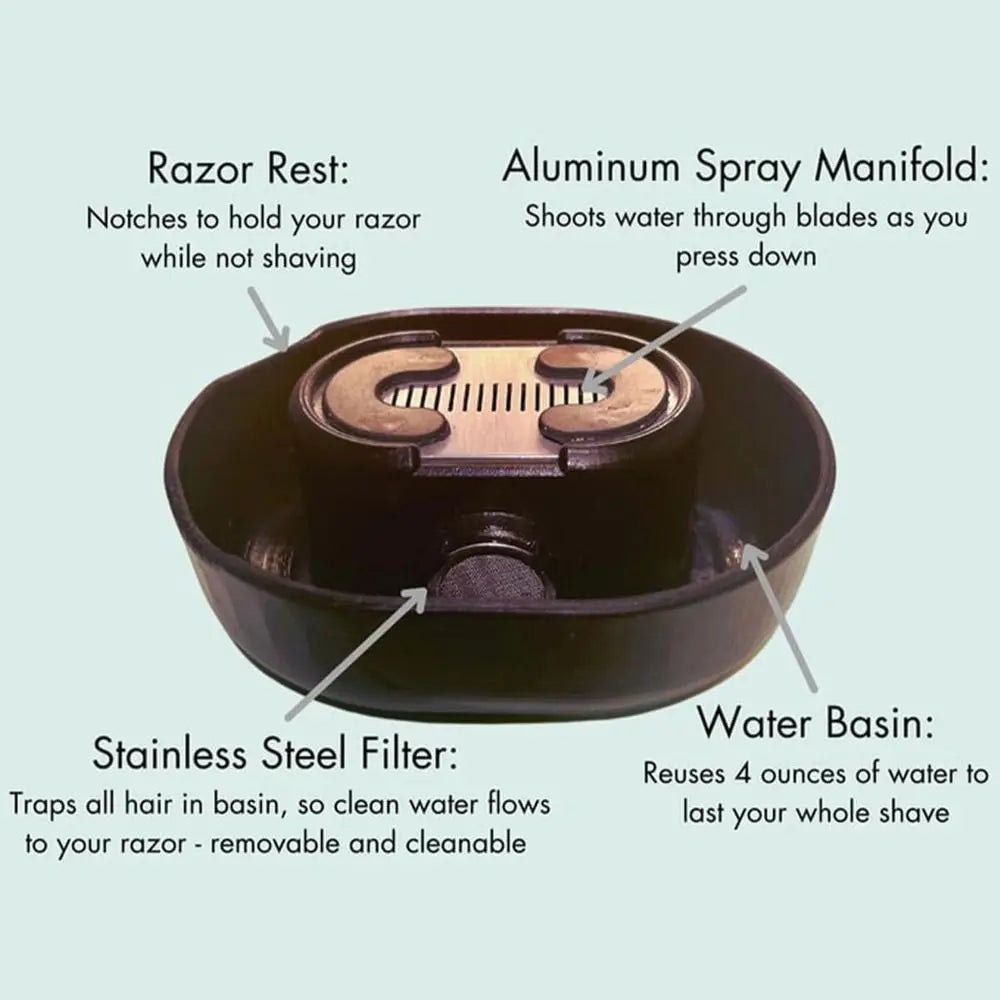 for Most Head Razors Razor Rinser Cleaner Efficiently Save Water