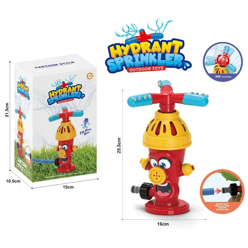 Water Spray Toy Hydrant Sprinkler Outdoor Backyard Garden Toys