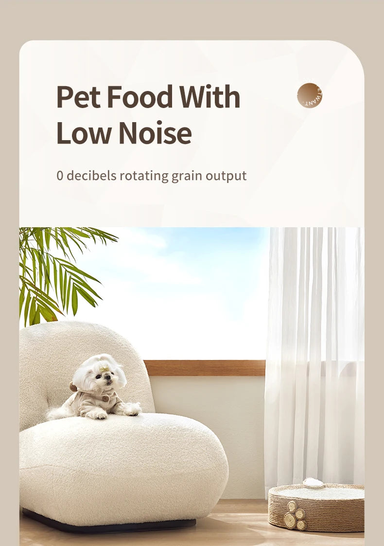 6 Meals Automatic Pet Feeder Smart Cat Food Dispenser