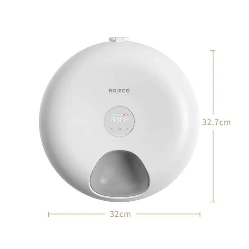 6 Meals Automatic Pet Feeder Smart Cat Food Dispenser
