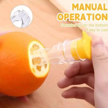 Portable Lemon Squeezer Plastic Reusable Lightweight Juices Reamer