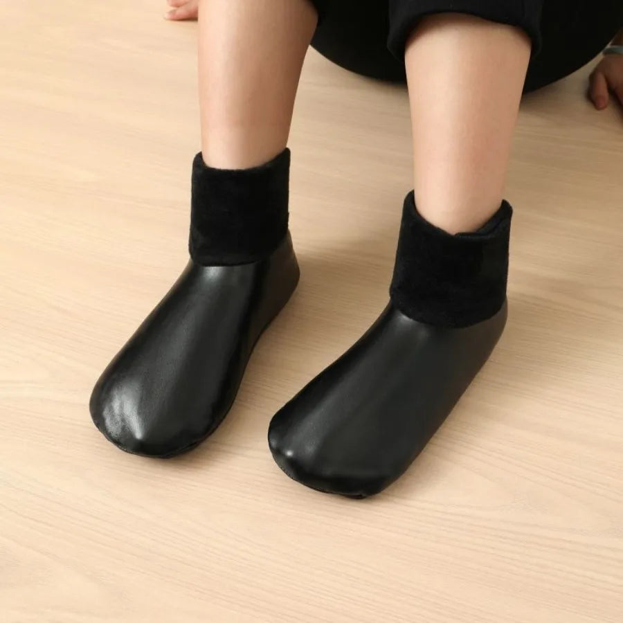 1 Pair of Medium Tube Thick Warm Socks for Men and Women