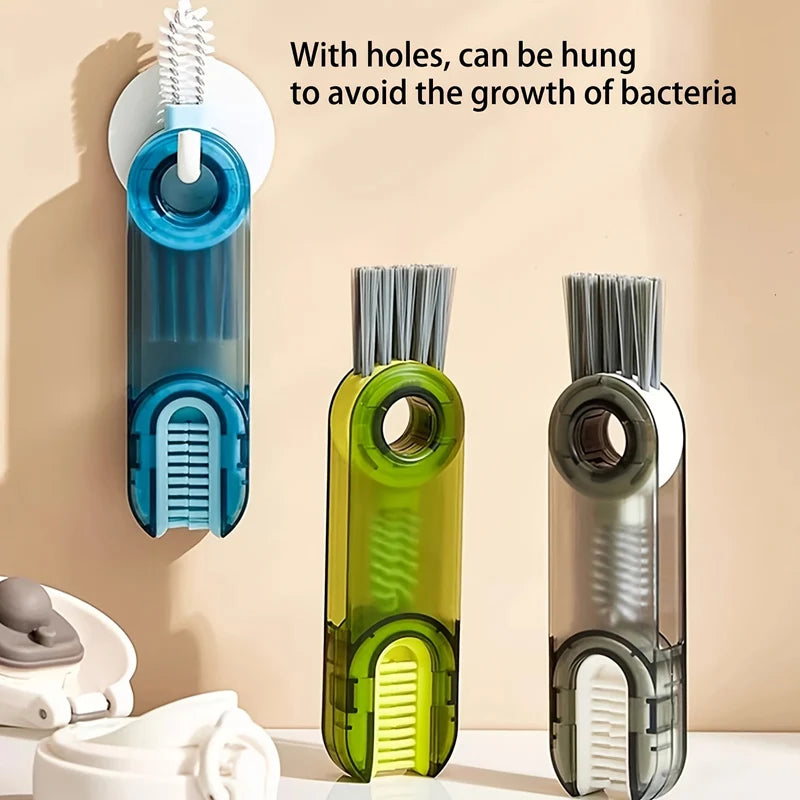 Cleaning brush three in one cup brush water cup