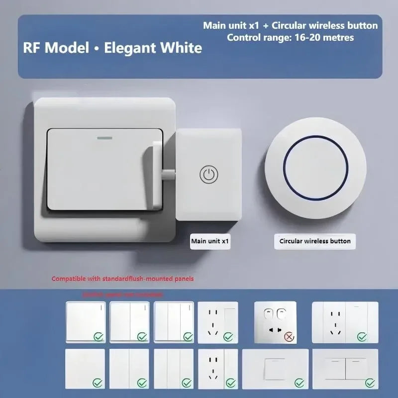 Wireless Control Light Switch Off Tool Automatic Button Pusher