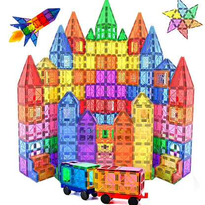 Magnetic Building Blocks Magnetic Force Plate Children's Toys
