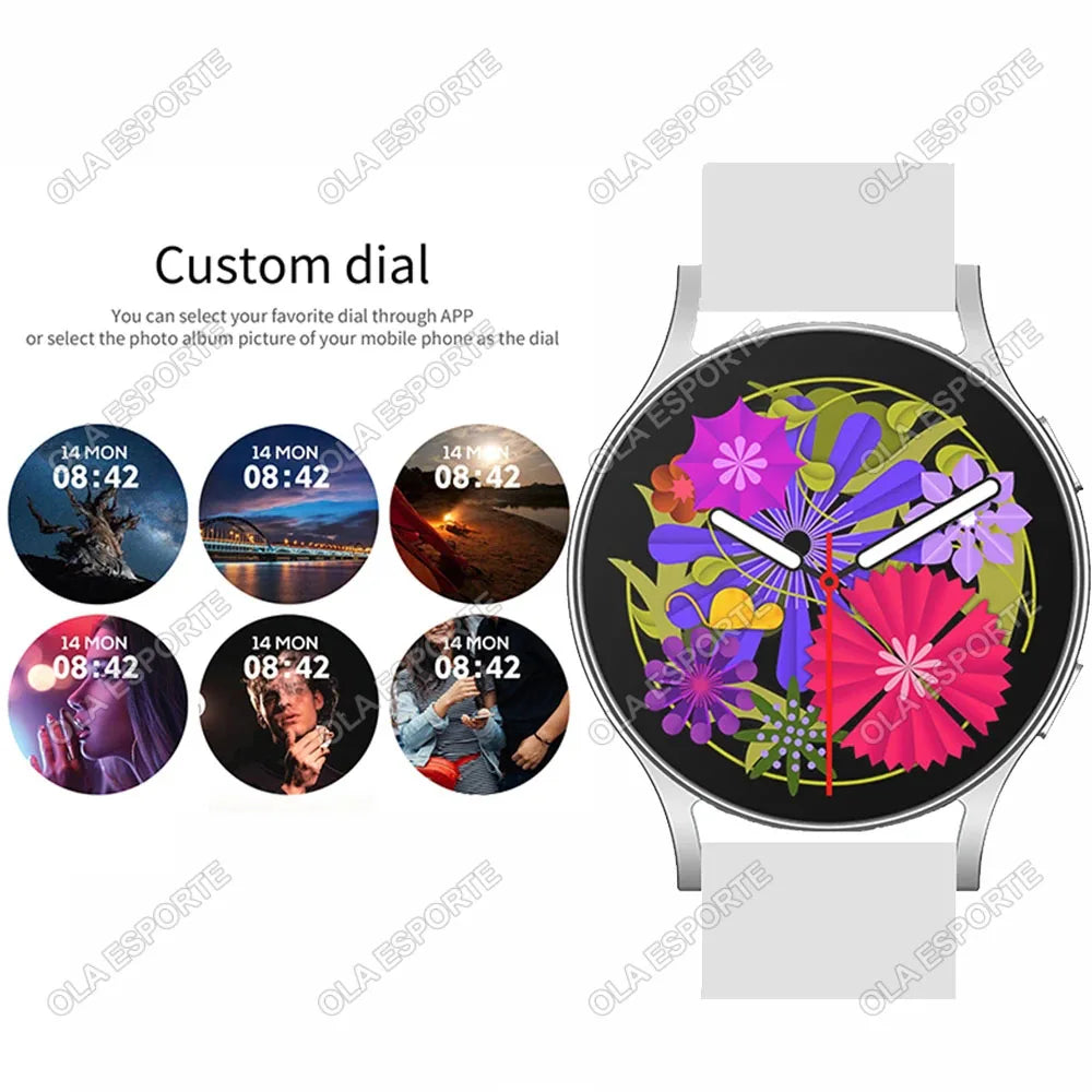Women Bluetooth Call Smart Watch HeartRate Blood Pressure