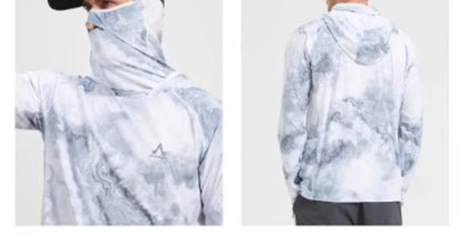 Men's Summer Outdoor Cycling Fiing Sun Protection Ice Silk
