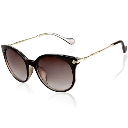 TAGION Fashion Unisex Cat Eye Plastic Frame Sunglasses