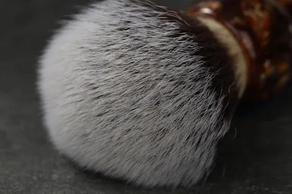 Caramel Cat's Whisker Synthetic Shaving Brush