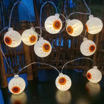 1PC 1.5M10LED Halloween Battery Box Light String, Excluding Battery,