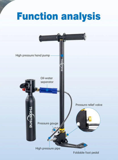 Mini Scuba Diving Tank, Underwater Swimming