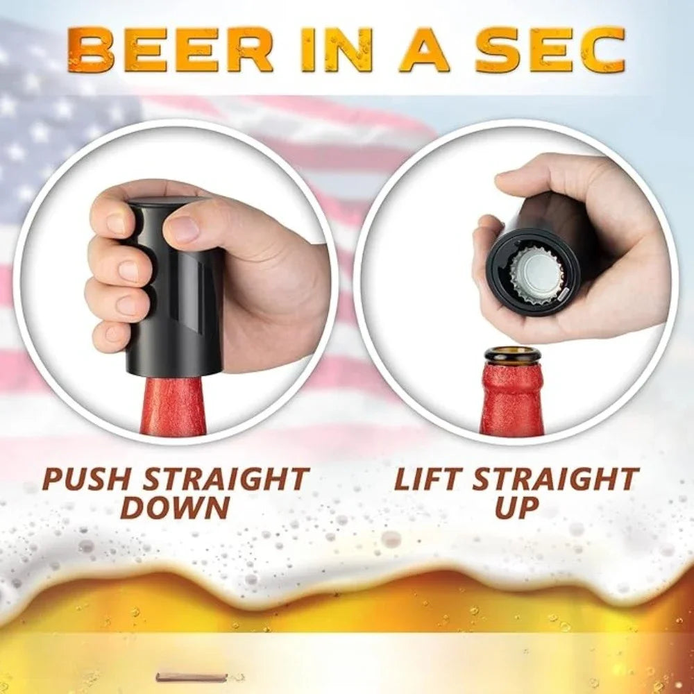 Automatic Beer Bottle Opener Downward Push Bottle Opener