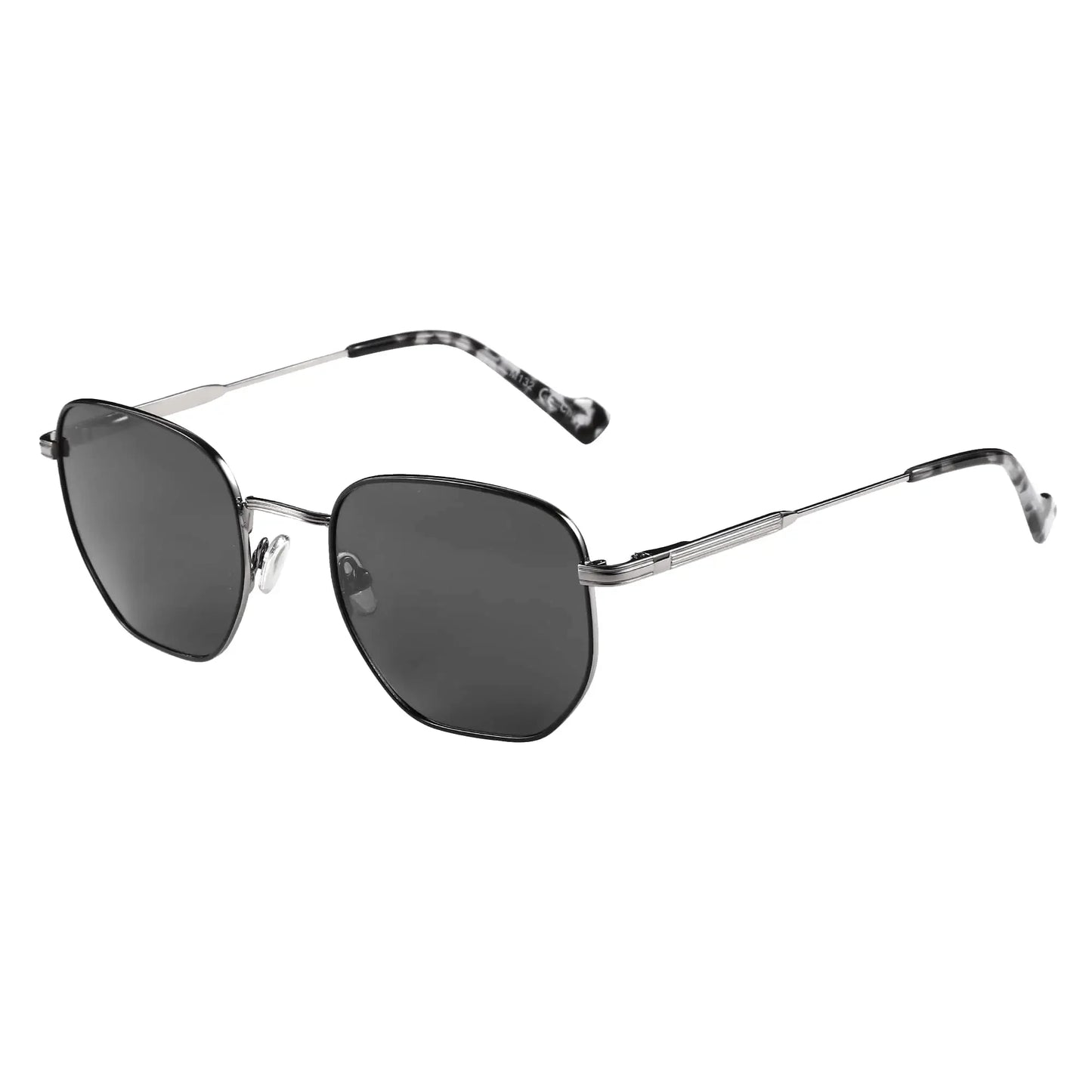 Fashion Hexagon Polarized Retro Sunglasses for Men Women-Vintage