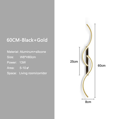 Minimalist Bedroom LED Wall Lamps Decor Wall Lights