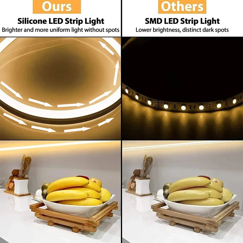 Motion Sensor Stair Lights With Chase Effect Under Bed Lights