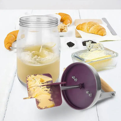 Butter Maker Mason Jar Butter Churner Cream Mixer