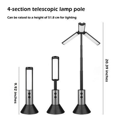 Rechargeable Outdoor Portable Hiking Camping Flashlight