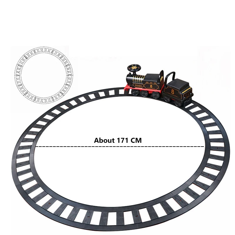 Kids Train Riding Toy Ailway Classical Electric Model