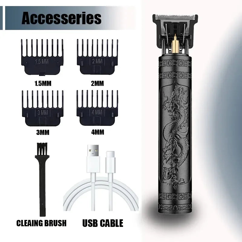 T9 Electric Hair Trimmer/Accessories | USB Professional Shaver