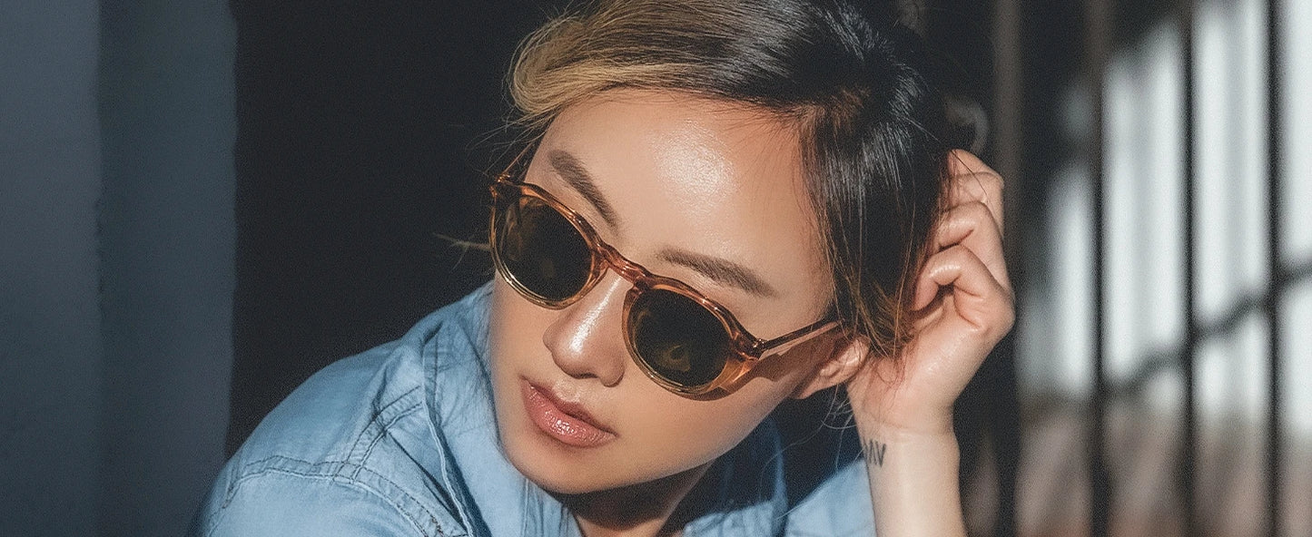 ZENOTTIC Vintage Round Polarized Sunglasses for Men Women