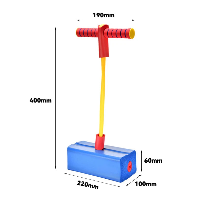 Children Growing Bounce Sense Training Pogo Stick Jumper