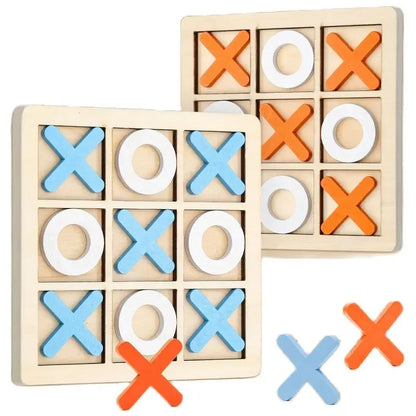 Montessori Play Game Wooden Toy Mini Chess Interaction Puzzle