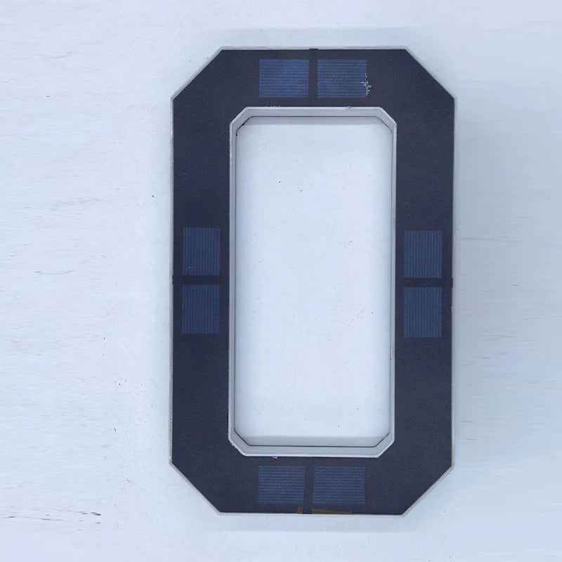LED Solar House Number Light Waterproof Address Plate