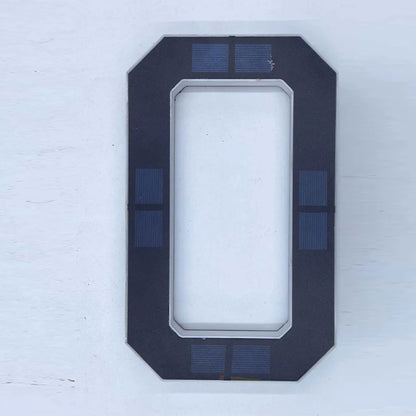 LED Solar House Number Light Waterproof Address Plate