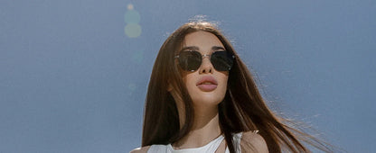 Fashion Hexagon Polarized Retro Sunglasses for Men Women-Vintage