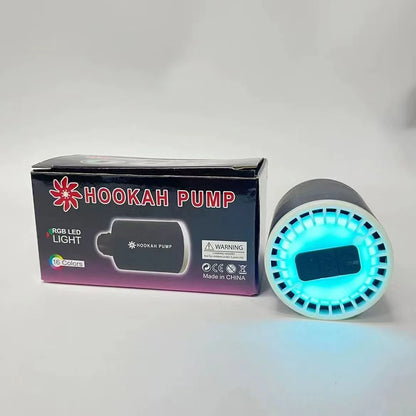 Electric Shisha Hookah Starter Pump USB Charging LED Lights