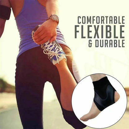 1 Pc Ankle Brace Support Compression Sleeve Breathable Running