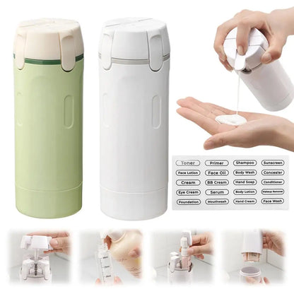 4-in-1 Portable Travel Refillable Bottles Set Cosmetics And Toiletries