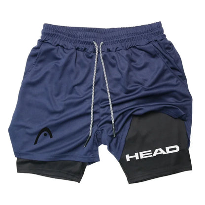 Anime Berserk Head Running Shorts Men Fitness Gym Training