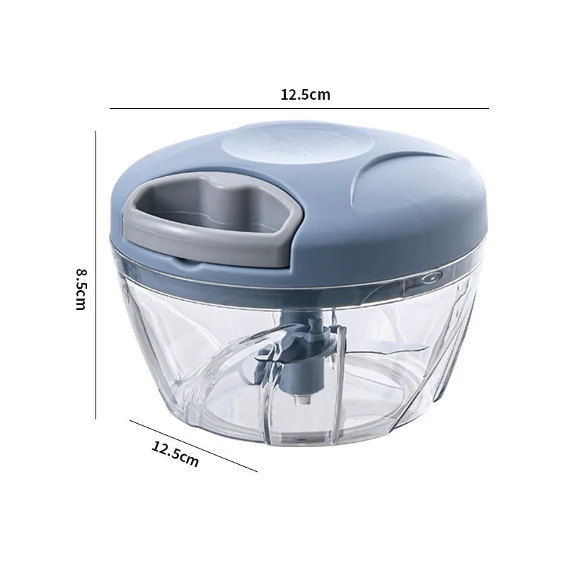 Manual Garlic Mincer Pull Type Garlic Press Maker