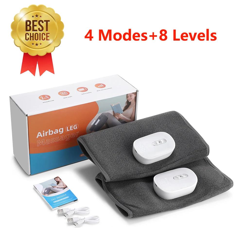 Eletric 360° Air Pressure Calf Massager Wireless Leg Massage
