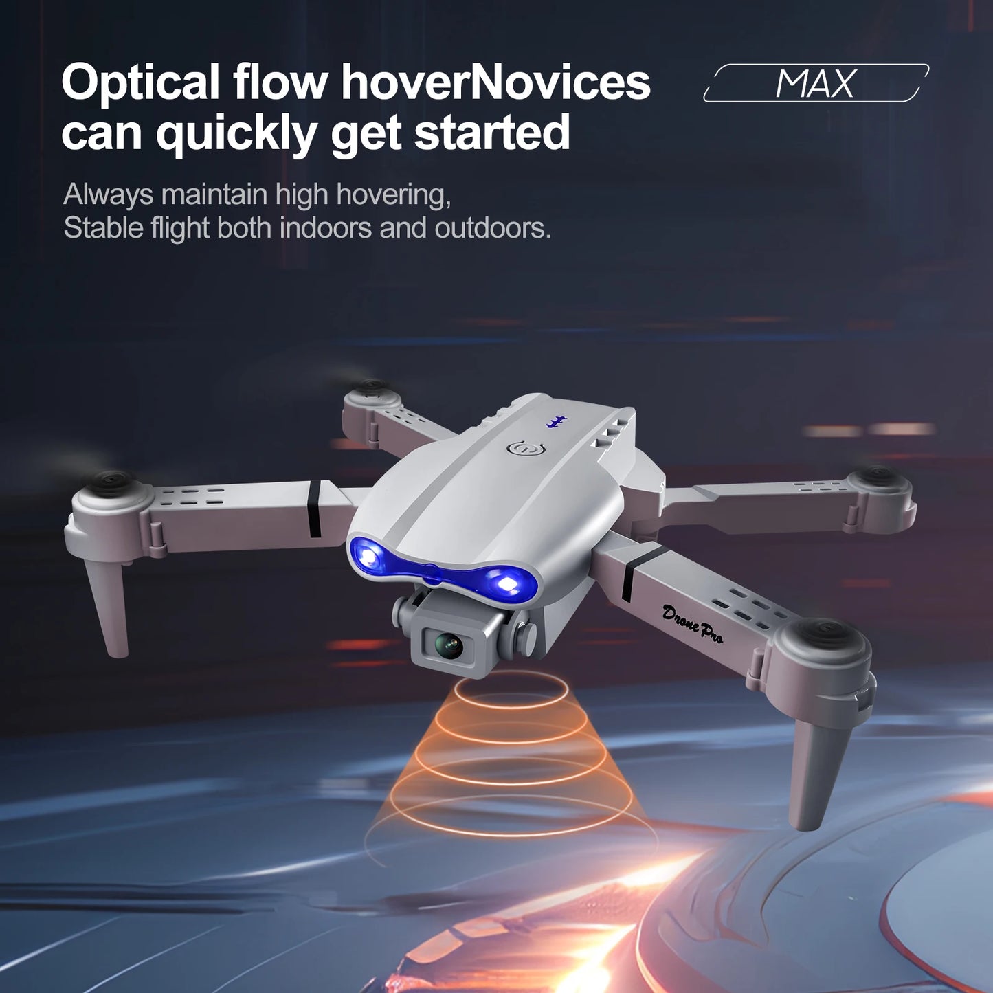 New E88 E99 Drone Remote Control with Screen Dual Camera