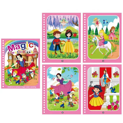 Magical Book Water Drawing Montessori Toys Coloring Book