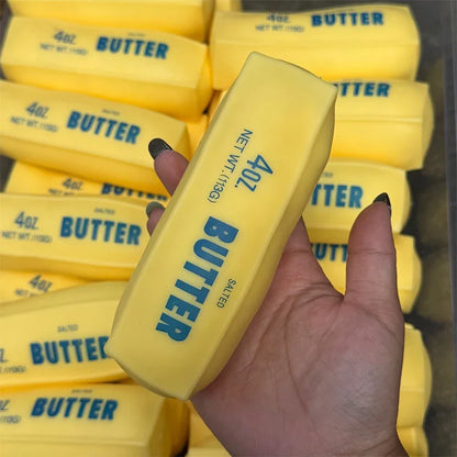Butter Stick Squishy Stress Ball Fidget Toy Crunchy Squeeze Toy
