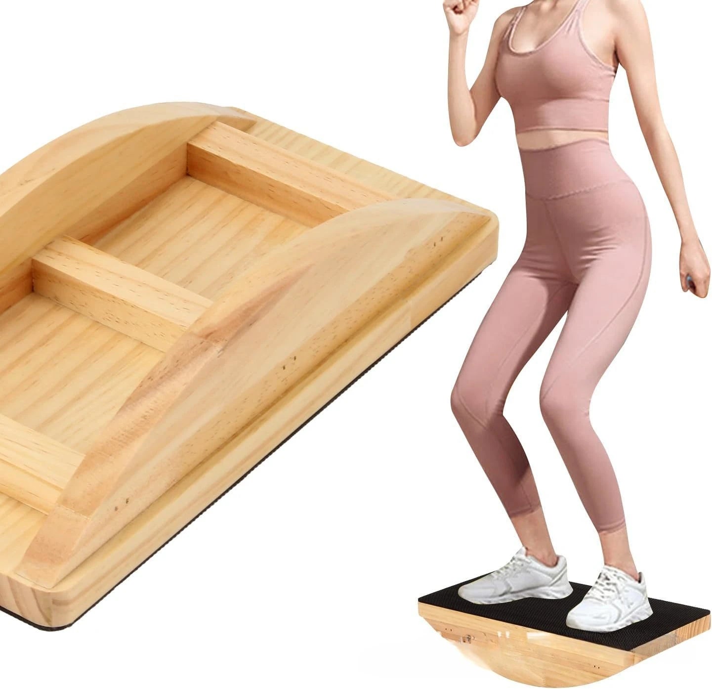 Professional Wooden Balance Board Core Training