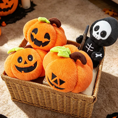 Halloween Festival Doll Pumpkin Skeleton
