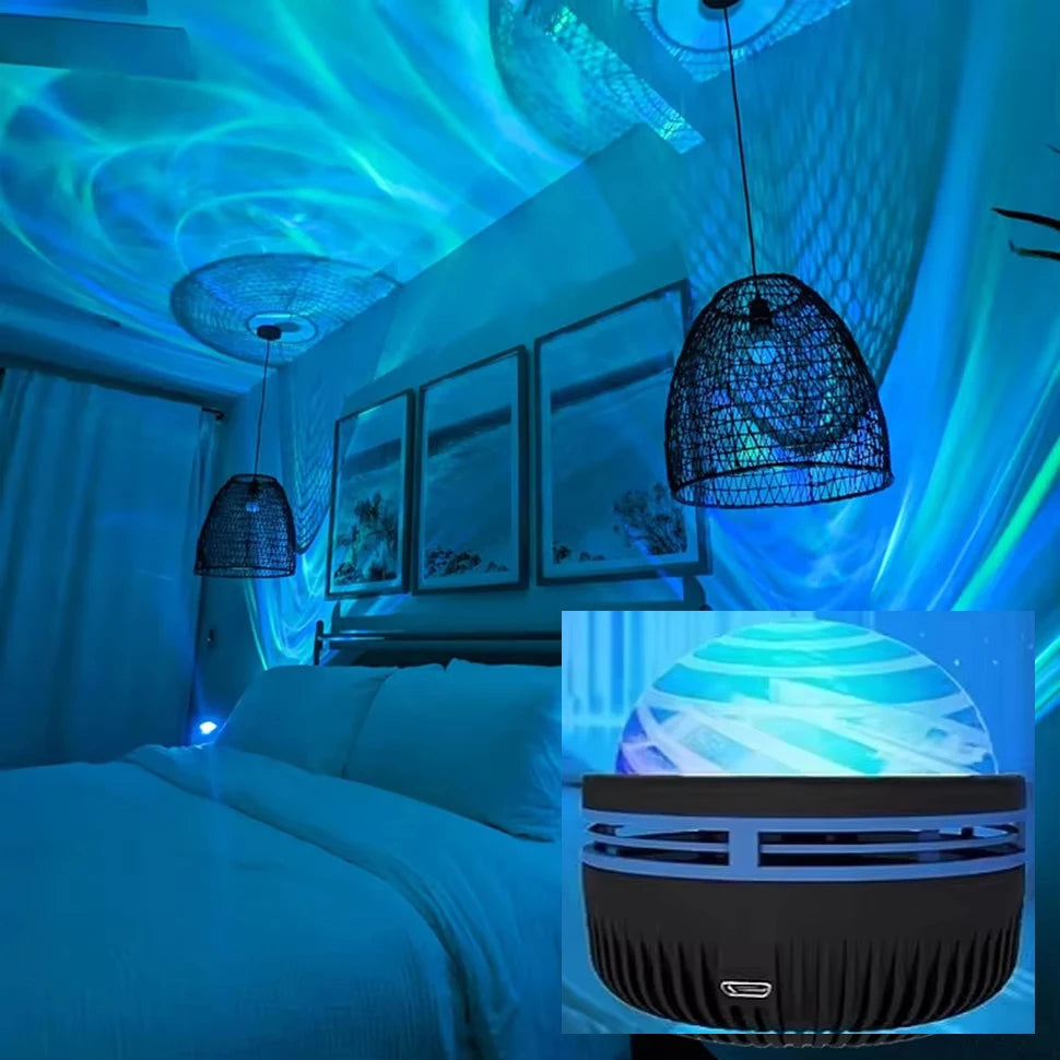 1pc Star Projector Galaxy Projector For Bedroom Night Light