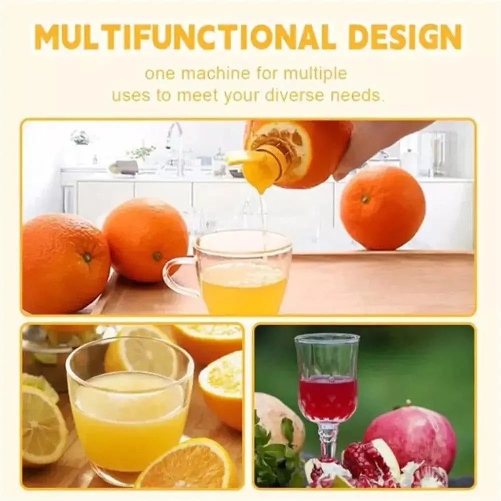 Portable Lemon Squeezer Plastic Reusable Lightweight Juices Reamer