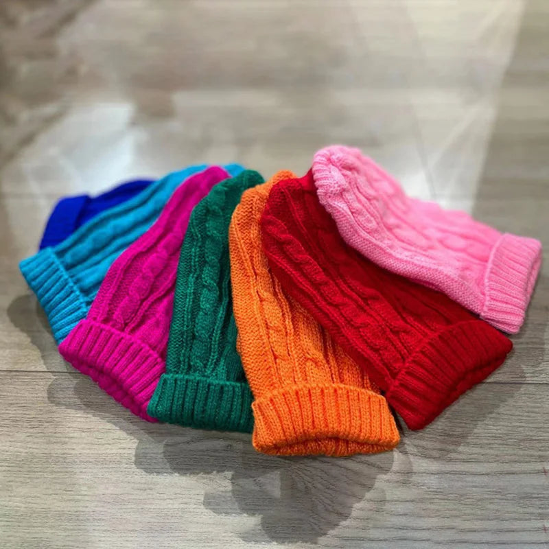 Dog Winter Clothes Knitted Pet Clothes Pet Sweater