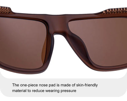Vintage Polarized Sunglasses Men Fashion Square Eyewear
