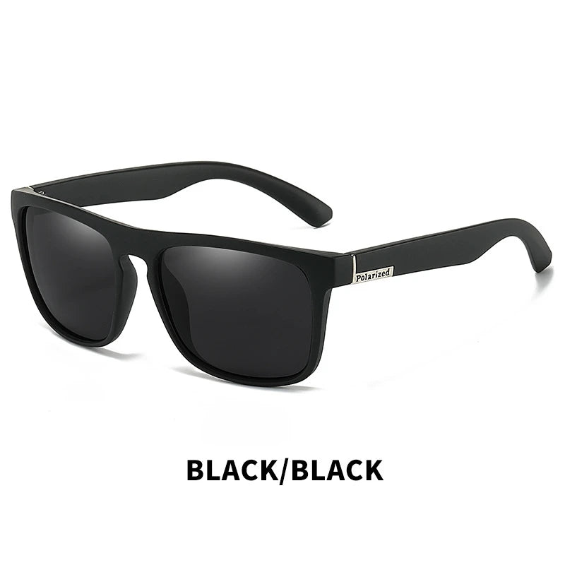 Fashion Vintage Square Polarized Sunglasses Men Women
